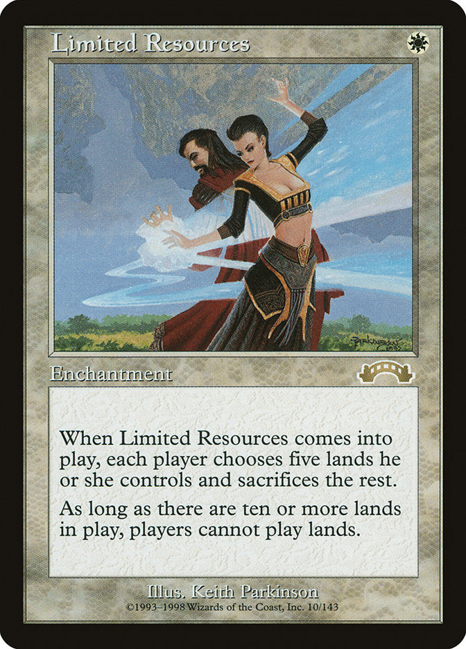 Limited Resources (10) [Exodus] | Odin's Place