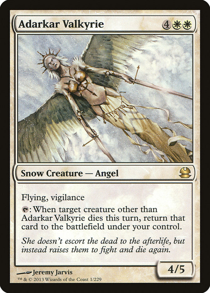 Adarkar Valkyrie (1) [Modern Masters] | Odin's Place