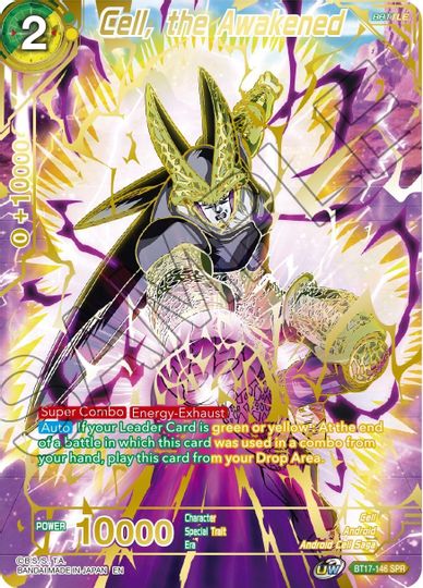 Cell, the Awakened (SPR) (BT17-146) [Ultimate Squad] | Odin's Place