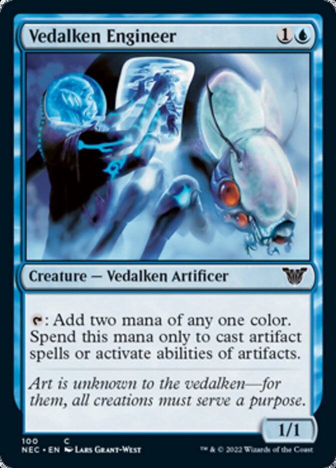 Vedalken Engineer [Kamigawa: Neon Dynasty Commander] | Odin's Place