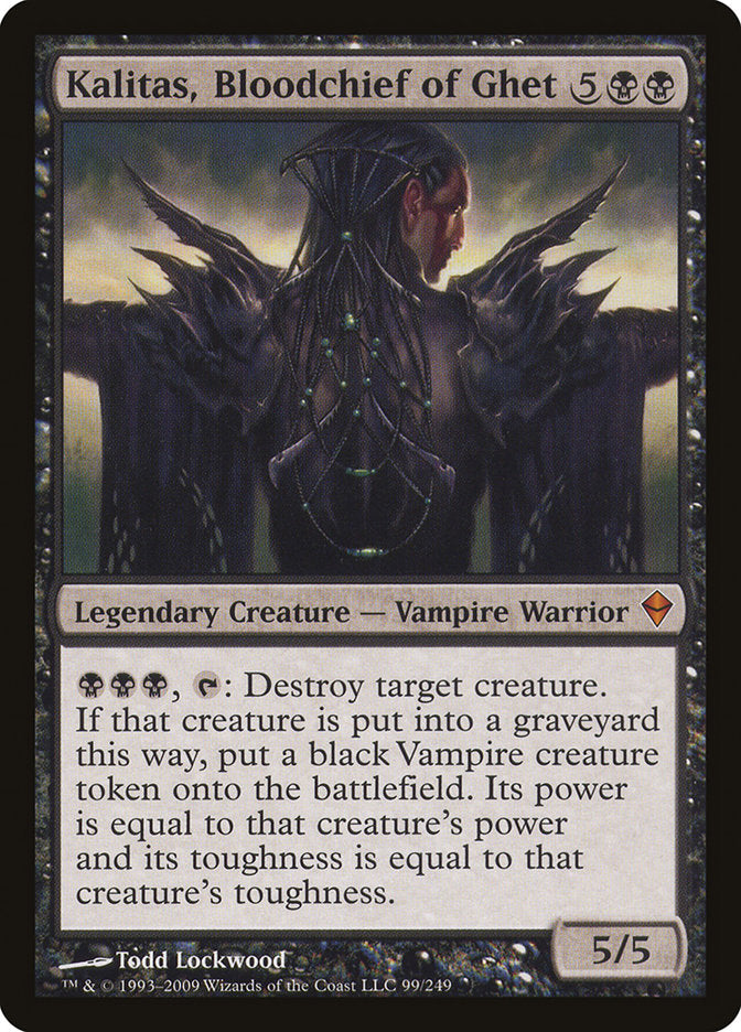 Kalitas, Bloodchief of Ghet (99) [Zendikar] | Odin's Place