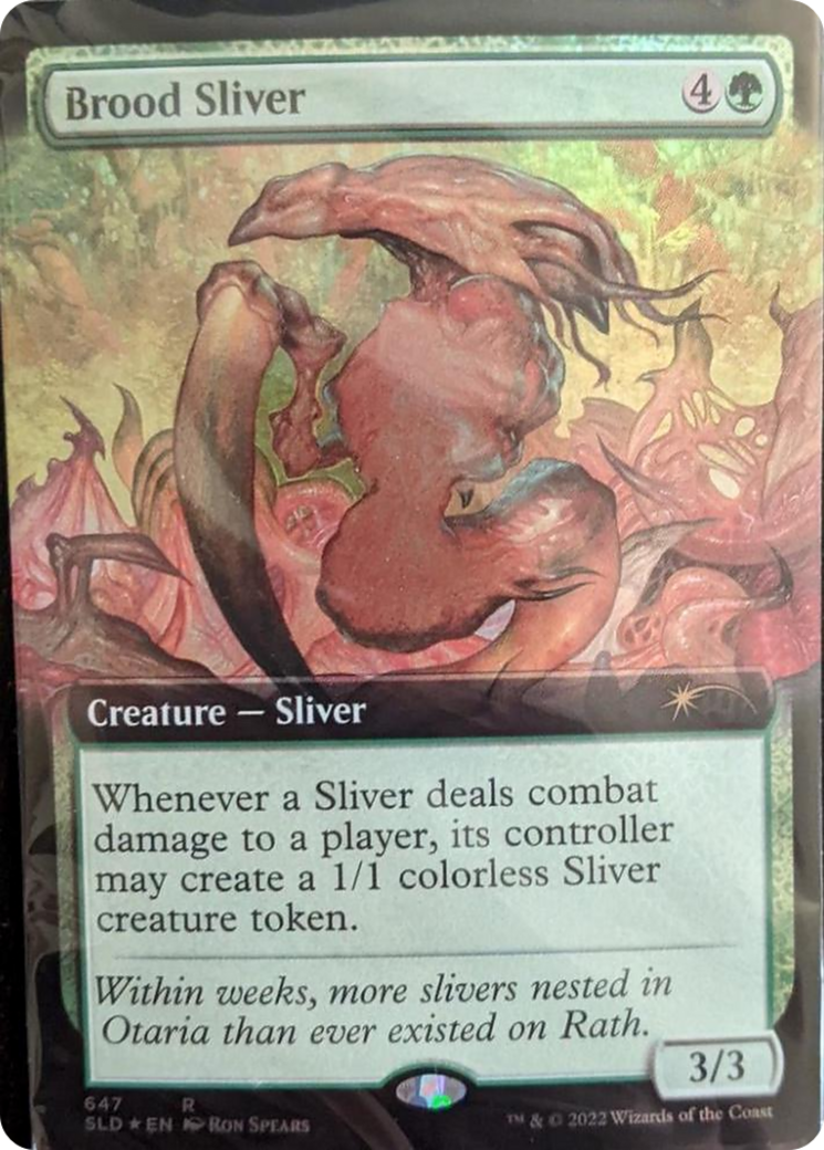 Brood Sliver (Extended Art) [Secret Lair Drop Promos] | Odin's Place