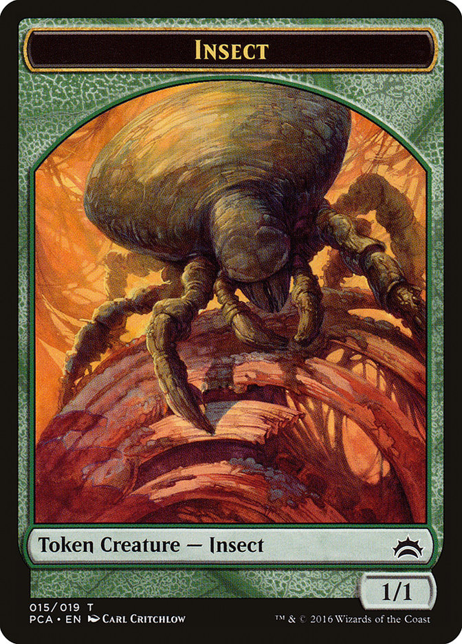 Insect Token [Planechase Anthology Tokens] | Odin's Place