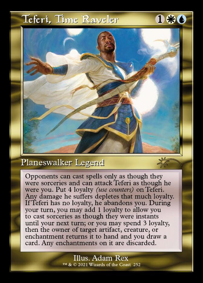 Teferi, Time Raveler (Retro) [Secret Lair Drop Series] | Odin's Place
