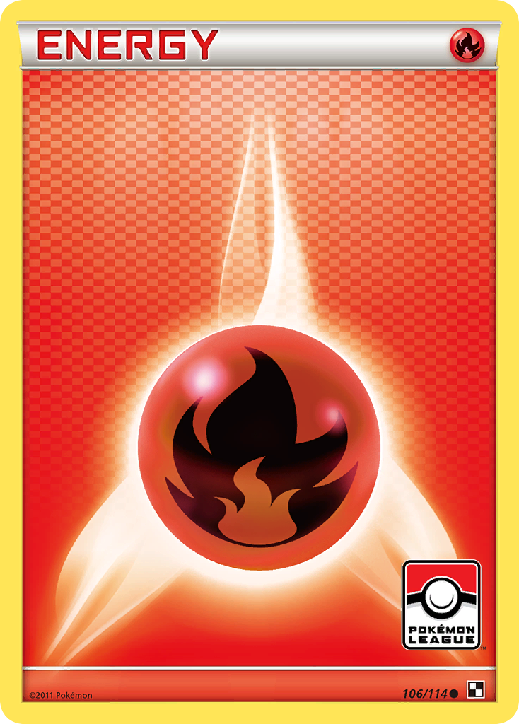 Fire Energy (106/114) [Black & White: Base Set] | Odin's Place