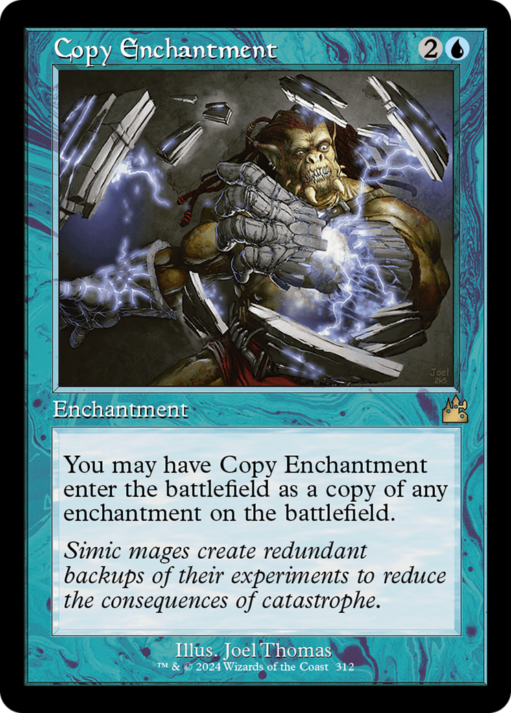 Copy Enchantment (Retro Frame) [Ravnica Remastered] | Odin's Place