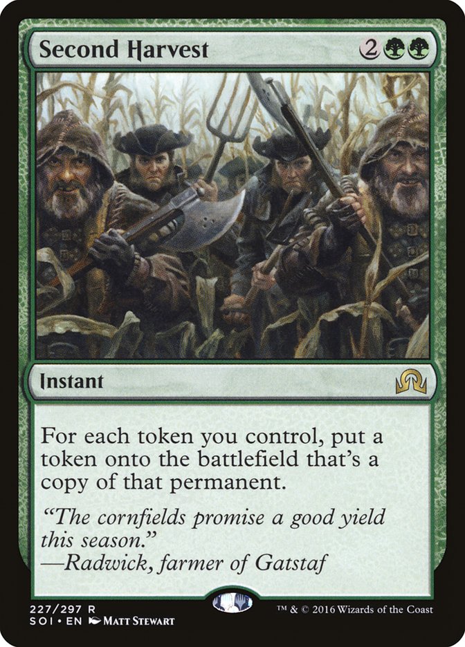 Second Harvest (227) [Shadows over Innistrad] | Odin's Place