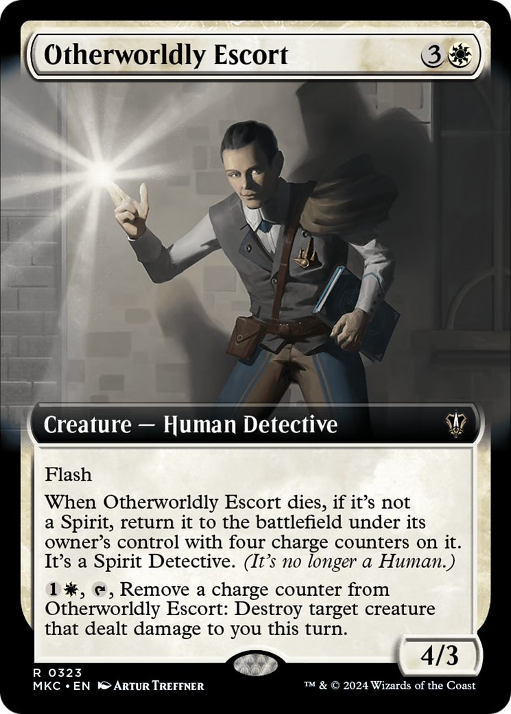 Otherworldly Escort (Extended Art) [Murders at Karlov Manor Commander] | Odin's Place