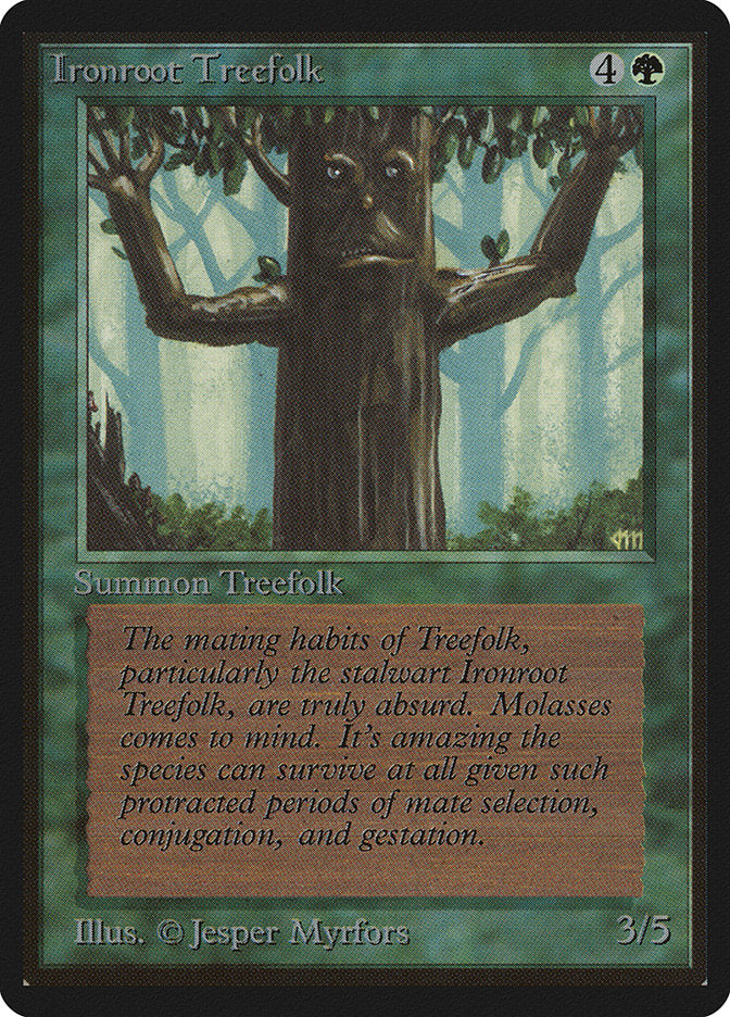 Ironroot Treefolk (204) [Beta Edition] | Odin's Place