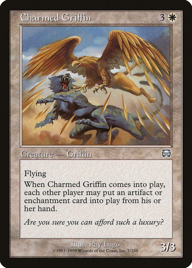 Charmed Griffin (7) [Mercadian Masques] | Odin's Place