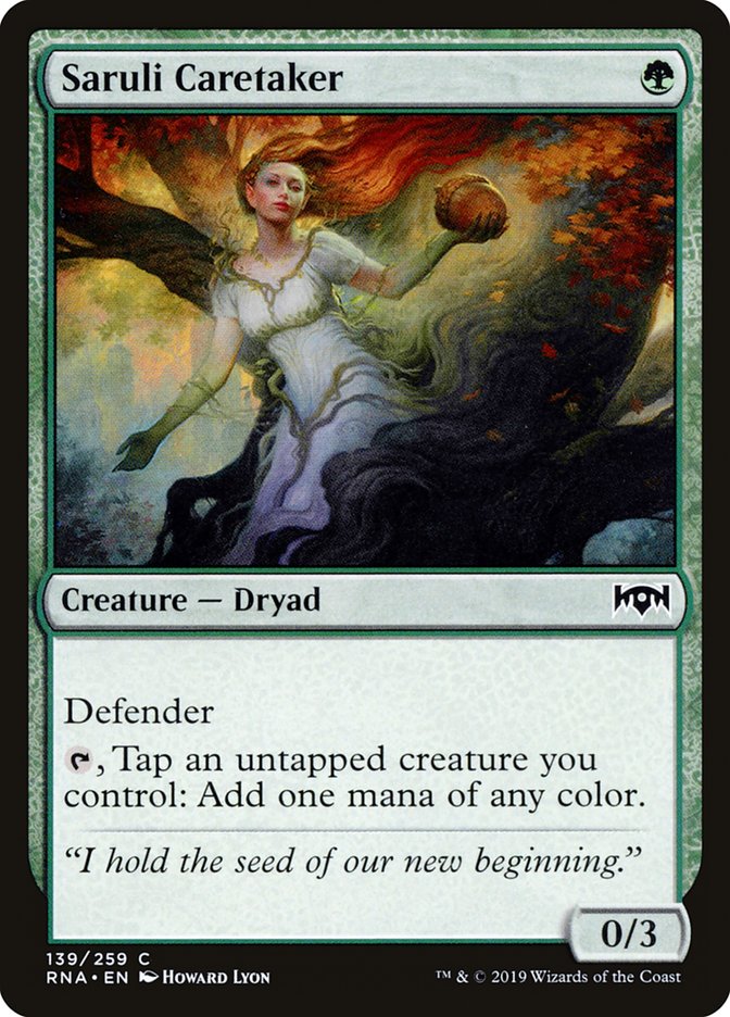 Saruli Caretaker (139) [Ravnica Allegiance] | Odin's Place