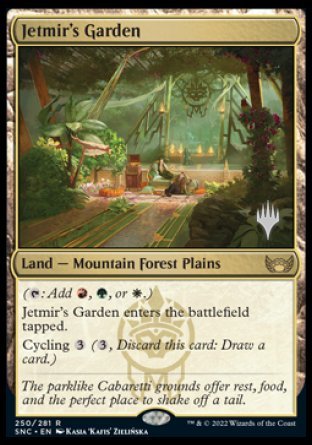 Jetmir's Garden (Promo Pack) [Streets of New Capenna Promos] | Odin's Place