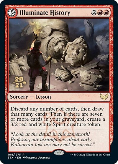 Illuminate History [Strixhaven: School of Mages Prerelease Promos] | Odin's Place
