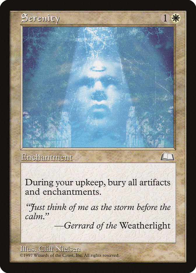 Serenity (24) [Weatherlight] | Odin's Place