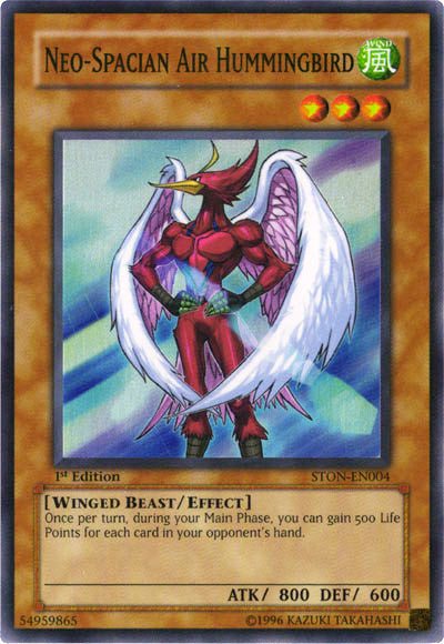 Neo-Spacian Air Hummingbird [STON-EN004] Super Rare | Odin's Place