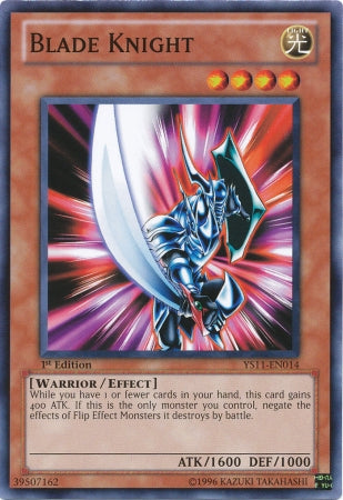 Blade Knight [YS11-EN014] Common | Odin's Place