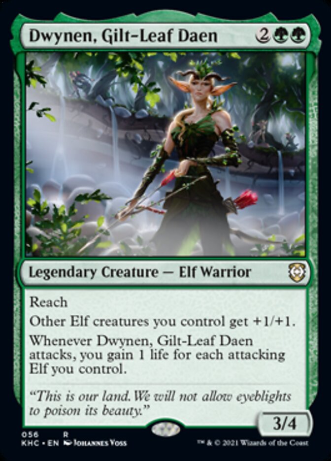 Dwynen, Gilt-Leaf Daen [Kaldheim Commander] | Odin's Place