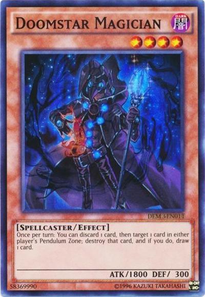 Doomstar Magician [DEM3-EN011] Common | Odin's Place