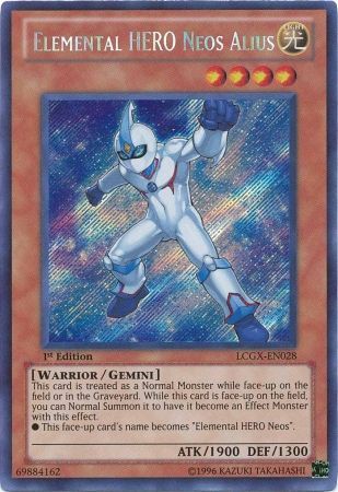 Elemental HERO Neos Alius [LCGX-EN028] Secret Rare | Odin's Place