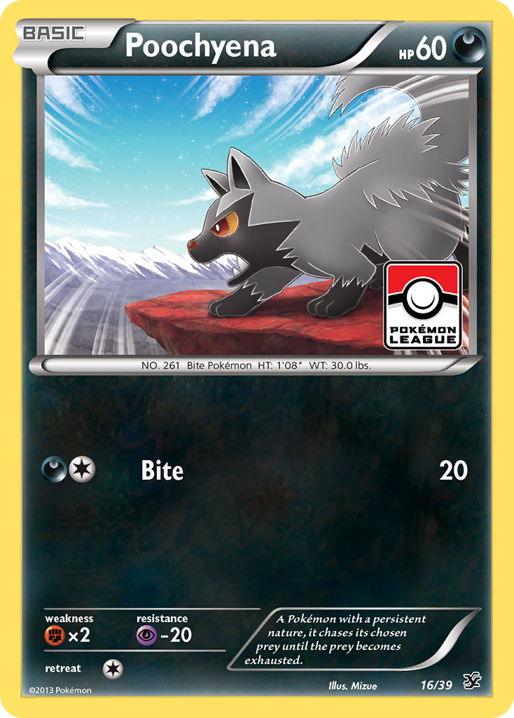 Poochyena (16/39) [XY: Kalos Starter Set] | Odin's Place