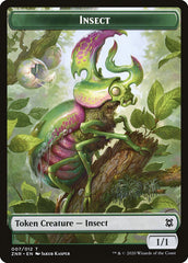 Cat // Insect Double-Sided Token [Zendikar Rising Tokens] | Odin's Place