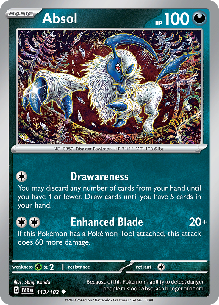 Absol (113/182) [Scarlet & Violet: Paradox Rift] | Odin's Place