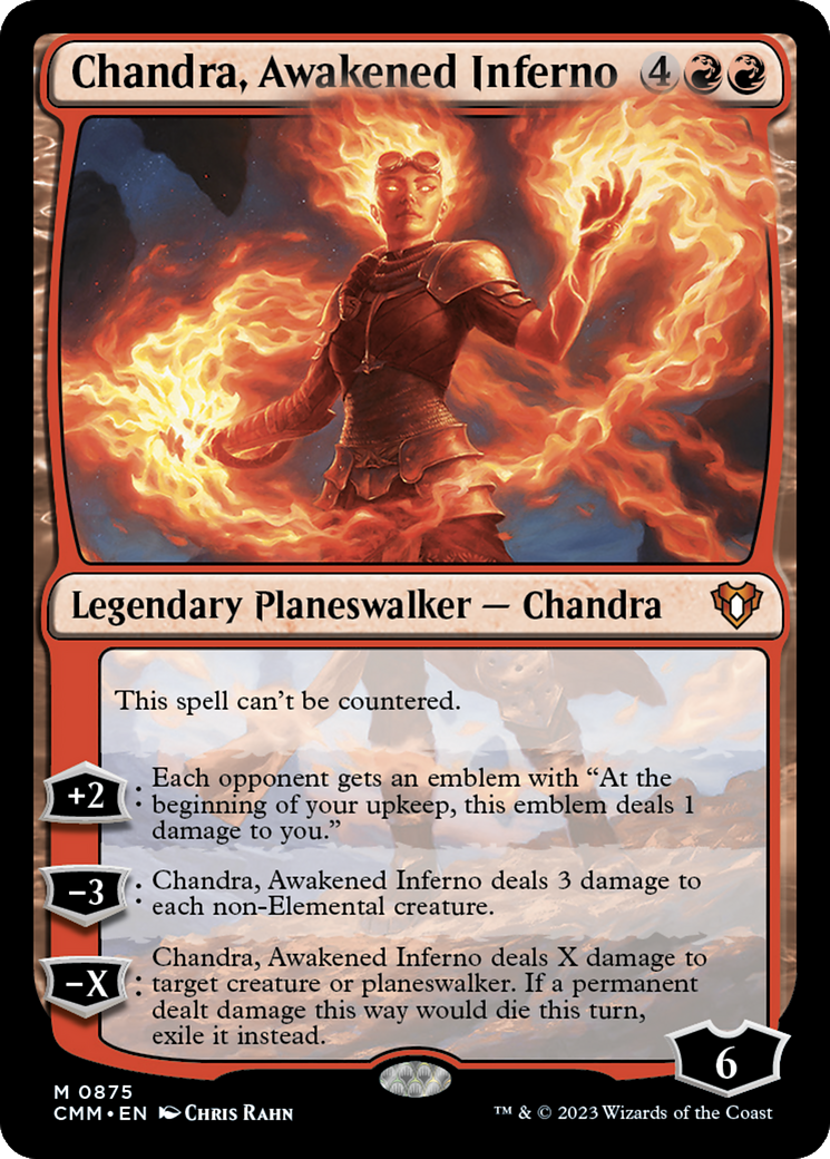 Chandra, Awakened Inferno [Commander Masters] | Odin's Place