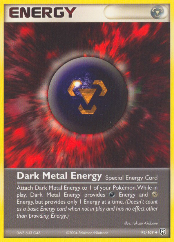 Dark Metal Energy (94/109) [EX: Team Rocket Returns] | Odin's Place