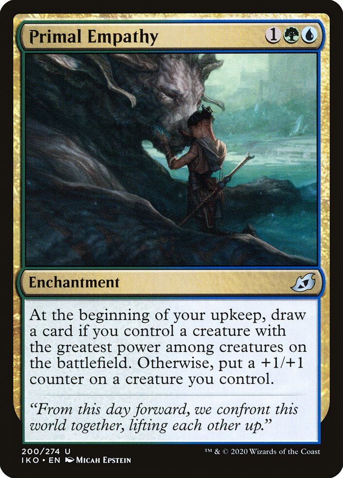 Primal Empathy [Ikoria: Lair of Behemoths] | Odin's Place