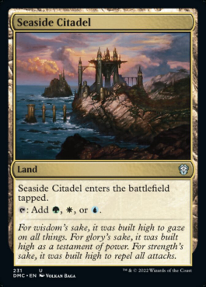 Seaside Citadel [Dominaria United Commander] | Odin's Place