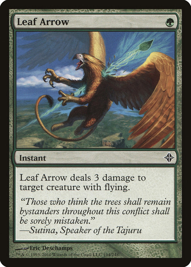 Leaf Arrow (194) [Rise of the Eldrazi] | Odin's Place