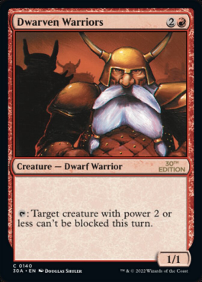Dwarven Warriors [30th Anniversary Edition] | Odin's Place