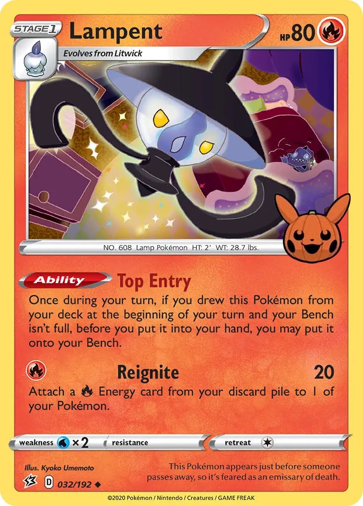 Lampent (032/192) [Trick or Trade] | Odin's Place