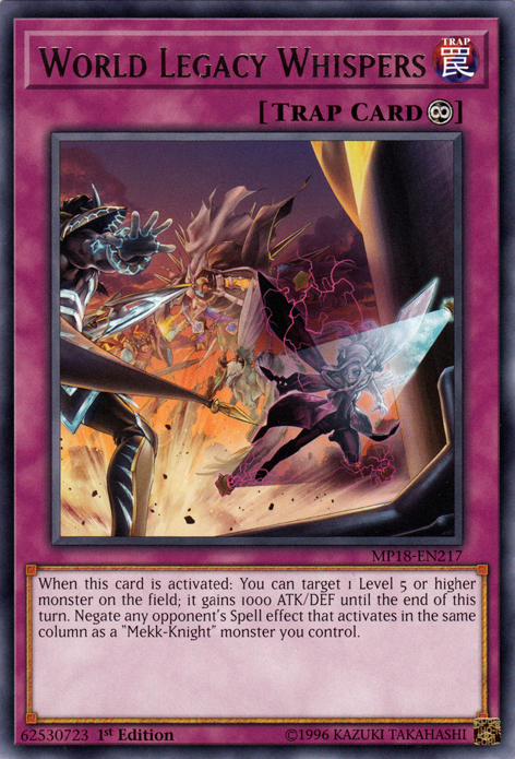 World Legacy Whispers [MP18-EN217] Rare | Odin's Place