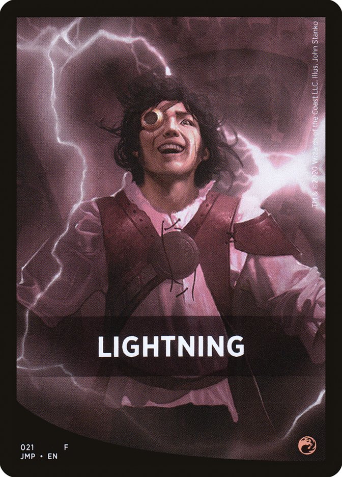 Lightning Theme Card [Jumpstart Front Cards] | Odin's Place