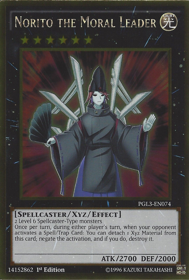 Norito the Moral Leader [PGL3-EN074] Gold Rare | Odin's Place