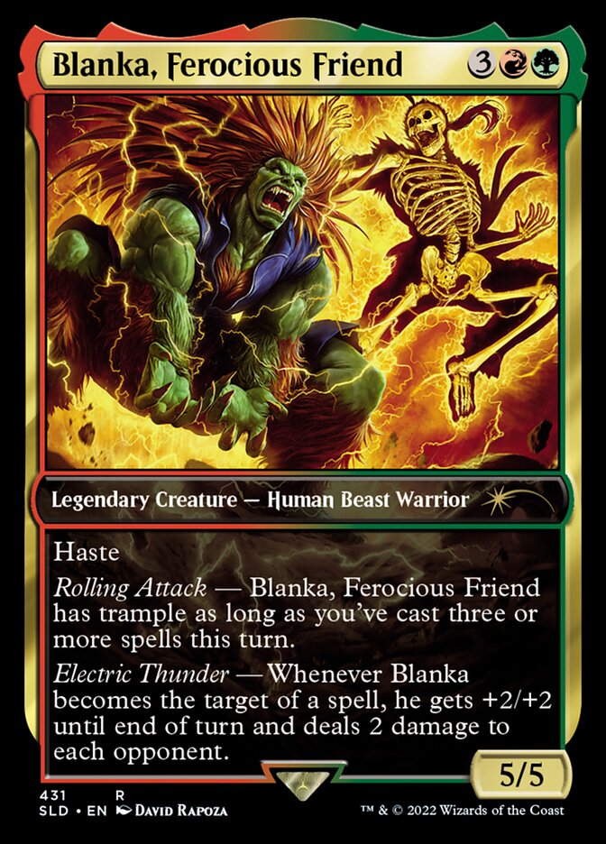Blanka, Ferocious Friend [Secret Lair Drop Series] | Odin's Place
