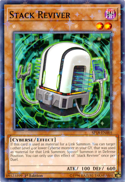 Stack Reviver [SP18-EN005] Starfoil Rare | Odin's Place