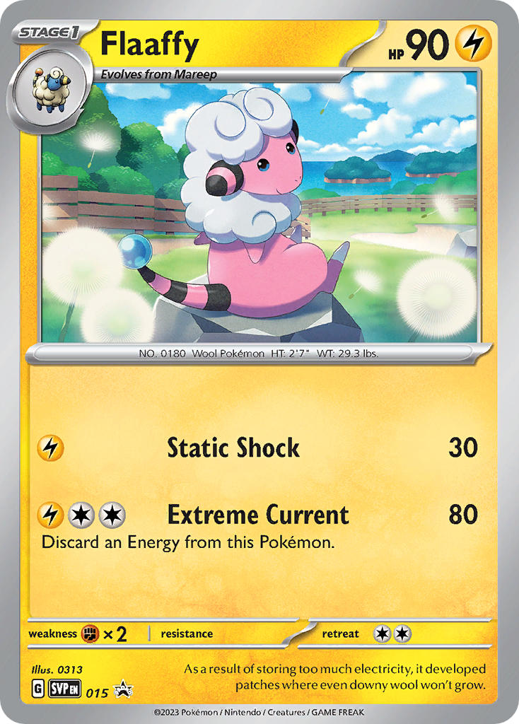 Flaaffy (015) [Scarlet & Violet: Black Star Promos] | Odin's Place