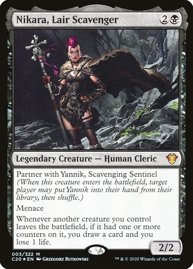 Nikara, Lair Scavenger [Commander 2020] | Odin's Place