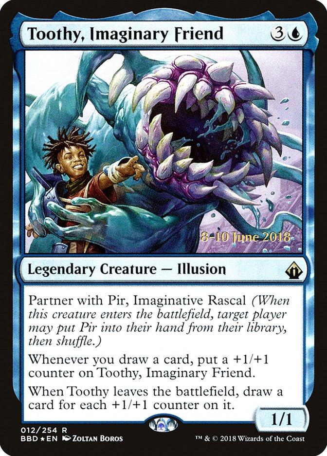 Toothy, Imaginary Friend (12) [Battlebond Prerelease Promos] | Odin's Place
