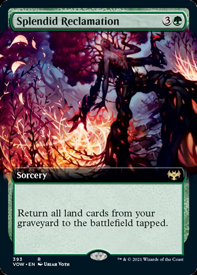 Splendid Reclamation (Extended Art) [Innistrad: Crimson Vow] | Odin's Place