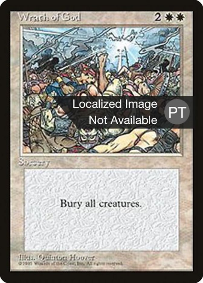 Wrath of God [Fourth Edition (Foreign Black Border)] | Odin's Place