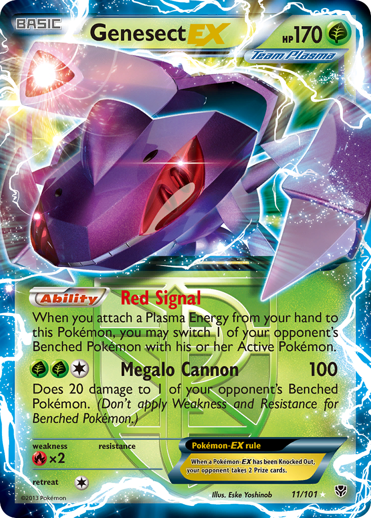 Genesect EX (11/101) [Black & White: Plasma Blast] | Odin's Place