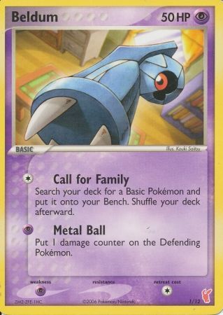 Beldum (1/12) [EX: Trainer Kit 2 - Plusle] | Odin's Place