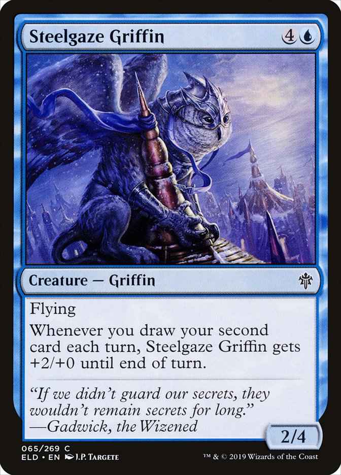 Steelgaze Griffin [Throne of Eldraine] | Odin's Place