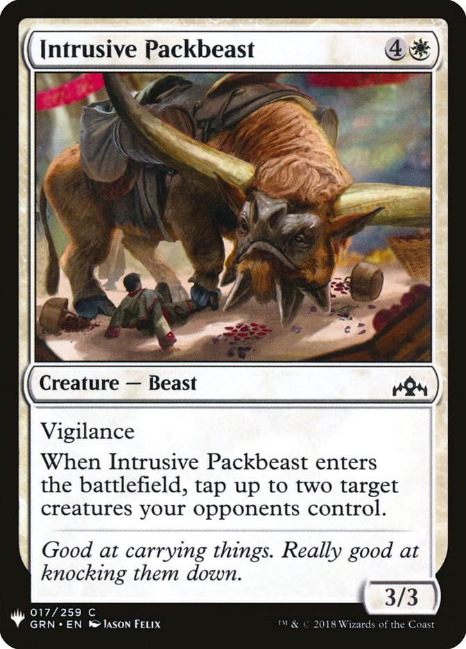 Intrusive Packbeast [Mystery Booster] | Odin's Place
