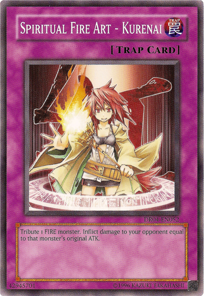 Spiritual Fire Art - Kurenai [DR04-EN052] Common | Odin's Place