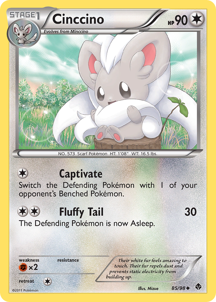Cinccino (85/98) [Black & White: Emerging Powers] | Odin's Place