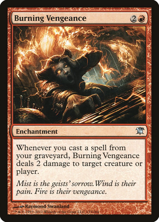 Burning Vengeance (133) [Innistrad] | Odin's Place